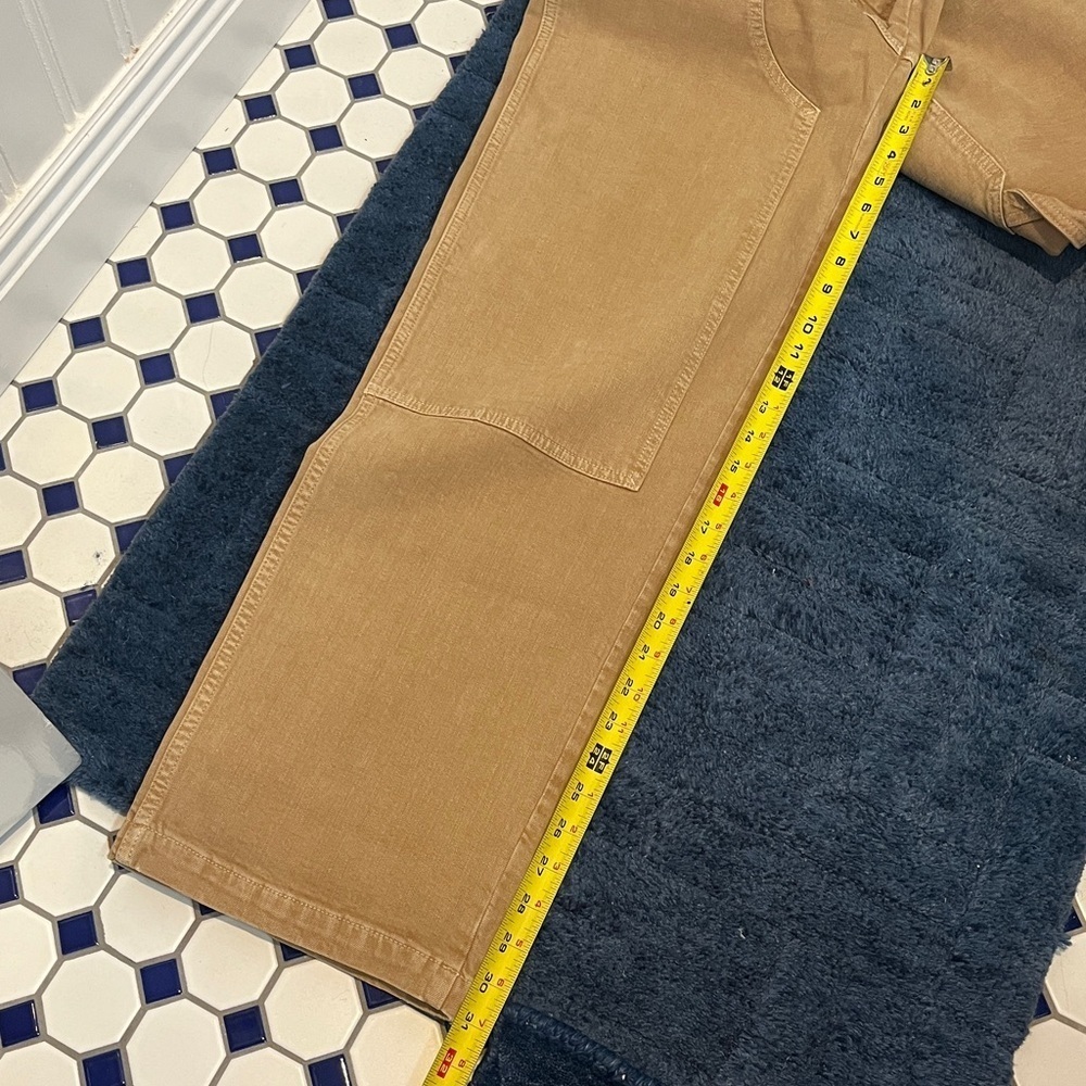 MOTHER Bee’s Knees Stud Finder Wide-Leg Pants Size 28 NWT - Picture 15 of 16